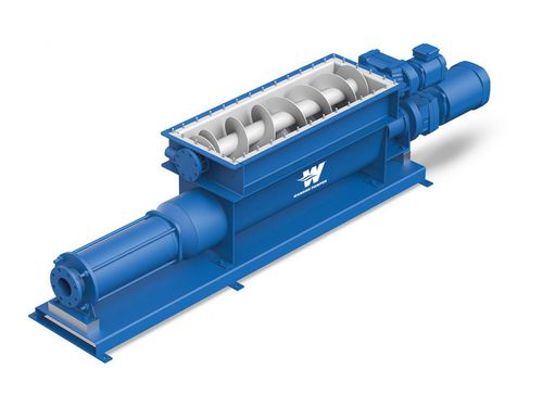 Bomba de parafuso excêntrico - KL-RUE - WANGEN PUMPS - de lama / com motor elétrico / autoescorvante