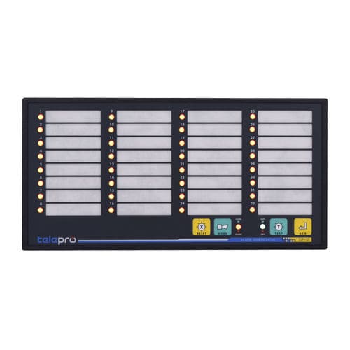 Painel de alarme de 32 canais - ISP-32-DX - Telepro Enerji ve Elektronik Sist.San. Tic. Ltd. St.