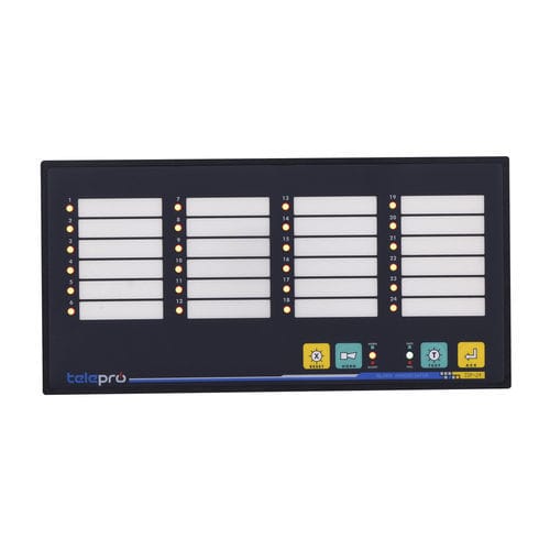 Indicador de alarme programável - ISP-24 - Telepro Enerji ve Elektronik Sist.San. Tic. Ltd. St. - com 24 entradas digitais