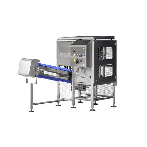Cortadora de frutas para ananases - APC - PND Fruit Processing Machinery - em quatro partes / em rodelas / em aço inoxidável