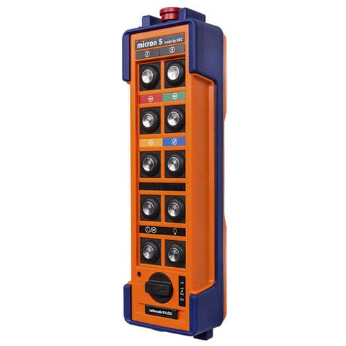 Rádio controle remoto - micron 5 - HBC-radiomatic - com botões / com chave seletora / industrial