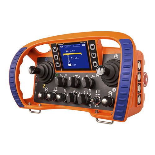 Rádio controle remoto - technos 2 - HBC-radiomatic - com joystick / com interruptor de alavanca / com chave seletora