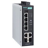Switch de rede gerenciável - EDS-P506E-4PoE series - Moxa Europe - 6 portas / 10/100BaseT(X) / Gigabit