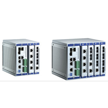 Switch de rede gerenciável - EDS-608/611/616/619 series - Moxa Europe - PTPv2 / para ambientes agressivos