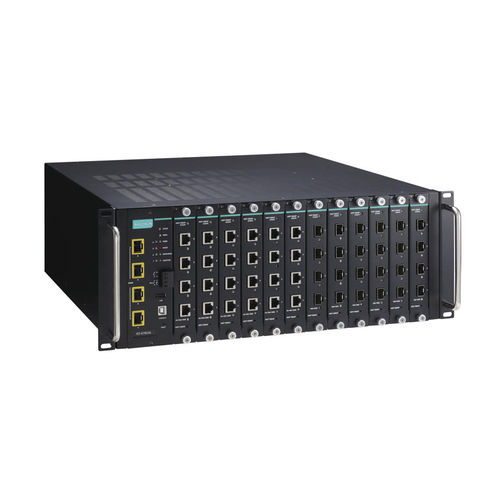 Switch de rede gerenciável - ICS-G7848/G7850/G7852 series - Moxa Europe - 48 portas / Gigabit / SFP+