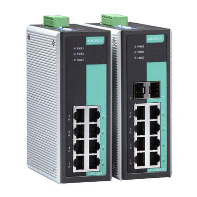 Switch de rede não gerenciável - EDS-G308 series - Moxa Europe - 8 portas / de fibra óptica / redundante