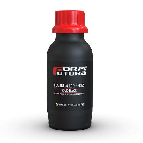 Resina para impressora 3D branca - Platinum LCD Series - FormFutura - cinza / vermelha / preta