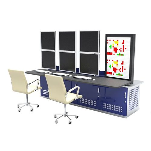 Estação de trabalho para sala de controle - 3000 series - Bosco srl - para equipamento informático / ergonômica / eletrônica