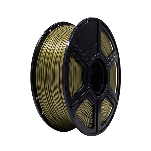 Filamento de PLA para impressora 3D - Flashforge - 1,75 mm / dourado