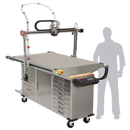 Impressora 3D PLA - 400 Series Workbench Xtreme - 3D platform - para prototipagem / FFF / com rodízios
