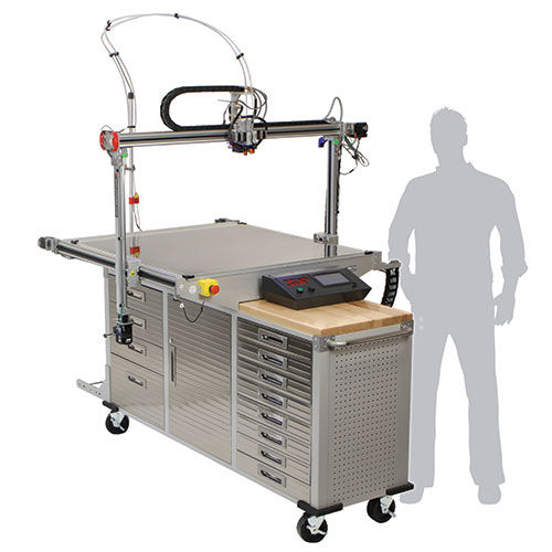 Impressora 3D PLA - 300 Series Workbench Pro - 3D platform - industrial / FFF / de grande formato