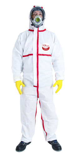 Macacão de trabalho - WeeCover Max 1 WLC10X ®  - Weesafe - de tipo 5/6 / em SMS / para remoção de amianto
