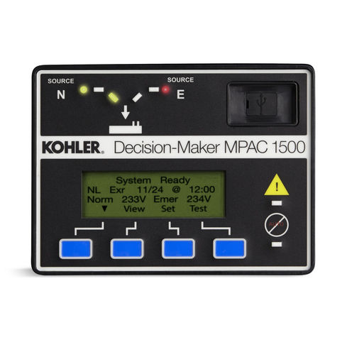 Controlador para grupo gerador de energia digital - MPAC 1500  - KOHLER POWER SYSTEMS
