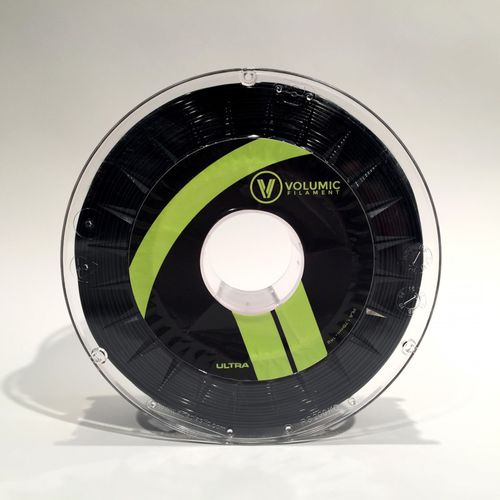 Filamento de PLA reforçado com fibra de carbono - UNIV1131  - Volumic - para impressora 3D / preto / biodegradável
