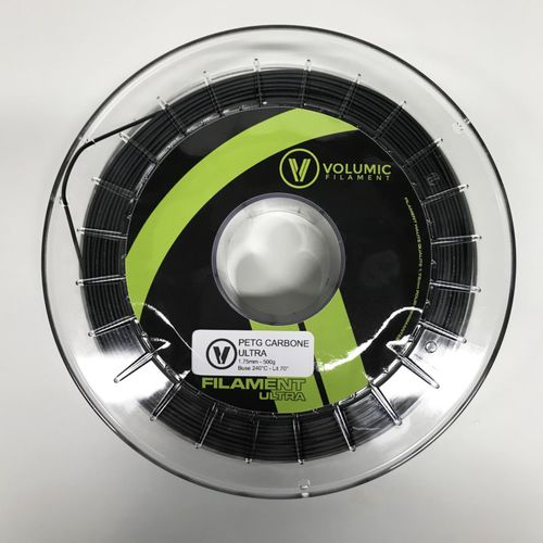 Filamento de PET para impressora 3D - SPEC1097  - Volumic - 1,75 mm / preto / reforçado com fibra de carbono