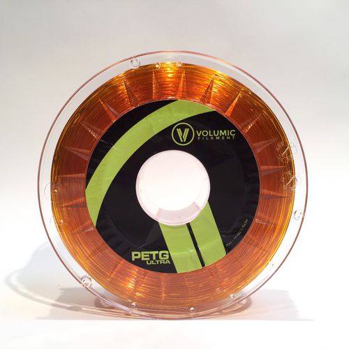 Filamento de PET para impressora 3D - PETV647  - Volumic - 1,75 mm / 2,85 mm / laranja