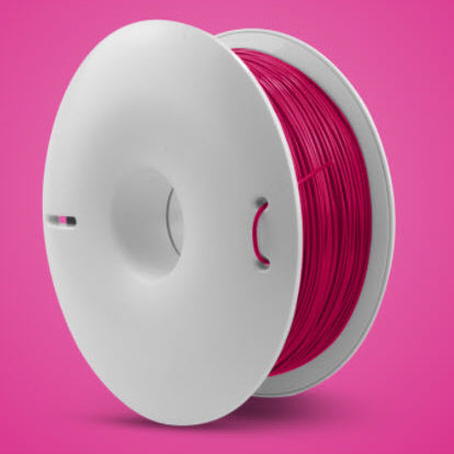 Filamento de PLA para impressora 3D - FIBERFLEX 30D - Fiberlogy - 1,75 mm / rosa / flexível
