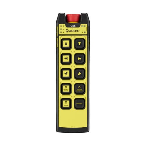 Rádio controle remoto - T10B/T10C - Autec Safety Radio Remote Control - com botões / de botões configuráveis / para veículos