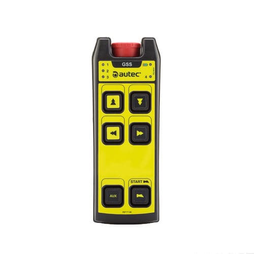Rádio controle remoto - T6B/T6C - Autec Safety Radio Remote Control - com botões / para transportador / para máquina-ferramenta
