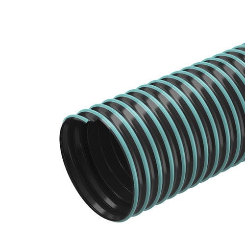 Duto de ventilação flexível - VULCANO® TPR-A  - IPL SPA - TPV / de extração de fumo / espiral