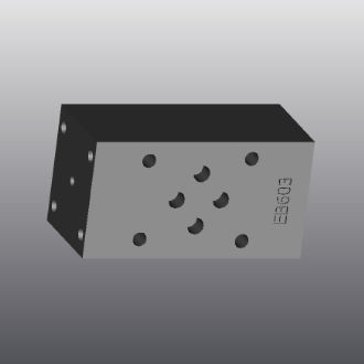 Distribuidor manifold multivias - EB603 - EUROFLUID HYDRAULIC SRL - em ferro fundido / hidráulico / Cetop 3