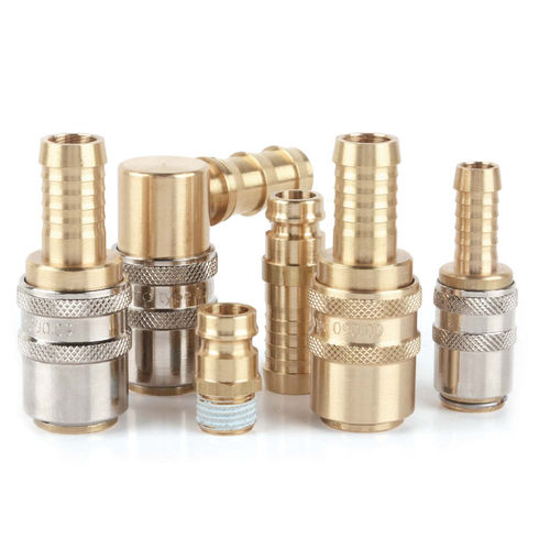 Conexão hidráulica - 090 series - RTC Couplings GmbH - rápida / com espigão / cotovelo de 90°