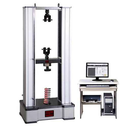 Máquina de ensaio para tensão e compressão - HST-TLS-D - Jinan Hensgrand Instrument Co.,Ltd - de constante de rigidez / controlada por computador / automática