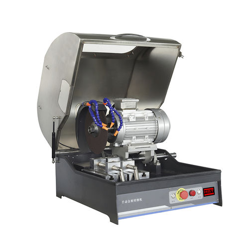 Máquina de corte com faca rotativa - SQ-80 - Jinan Hensgrand Instrument Co.,Ltd - para metais / de amostras / para metalografia