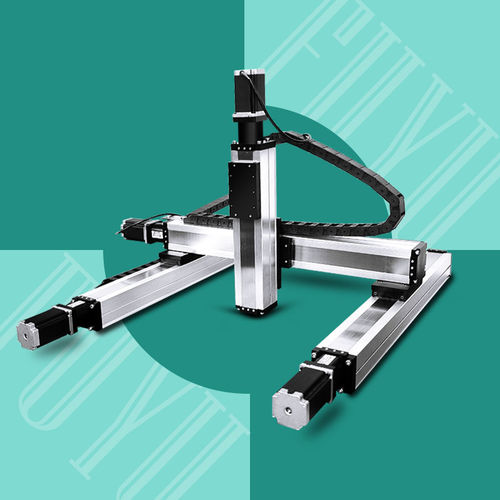 Mesa de posicionamento linear - FSL120XYZ-L - FUYU Technology - elétrica / com servomotor linear / multieixos