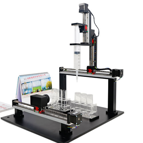 Mesa de posicionamento linear - FSK30XYZ-System - FUYU Technology - motorizada / multieixos / de precisão