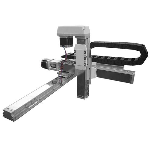 Guia linear com fuso de esferas - FCH-ST series - FUYU Technology - de alta precisão / motorizada / com trilho duplo