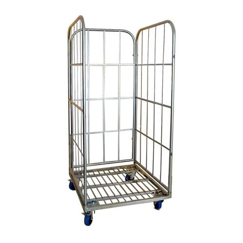 Container aramado com rodas multiusos - CIVDRC - CIVeco - metálico / 3 tabuleiros
