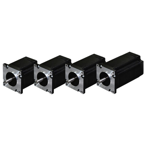 Motor de passo híbrido - 24H20 series - Jiangsu DINGS' Intelligent Control Technology - CC / de alumínio / com encoder integrado