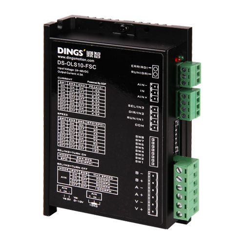 Controlador de velocidade para motor de micropasso - DS-OLS10-FSC - Jiangsu DINGS' Intelligent Control Technology - CC / analógico / de circuito aberto
