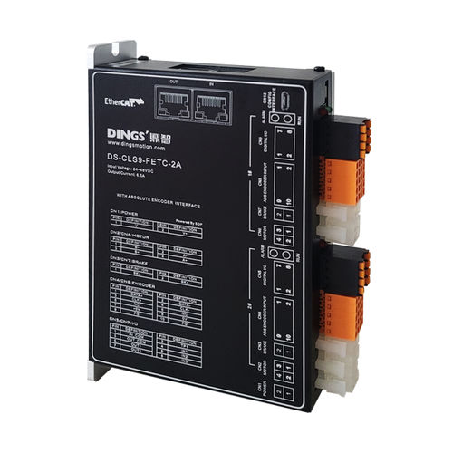 Controlador de motor de passo - DS-CLS9-FETC-2A - Jiangsu DINGS' Intelligent Control Technology - CC / com entradas digitais / em malha fechada