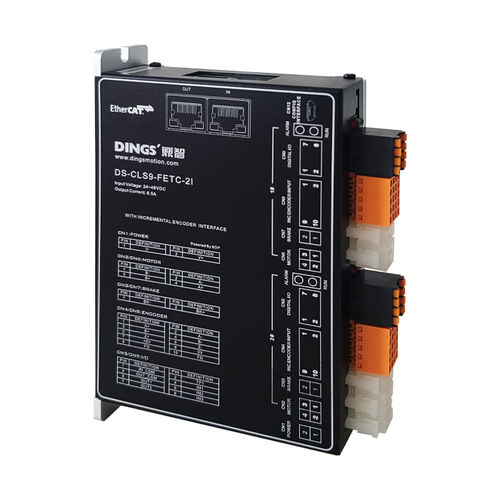 Controlador de motor de passo - DS-CLS9-FETC-2I - Jiangsu DINGS' Intelligent Control Technology - CC / com entradas digitais / em malha fechada