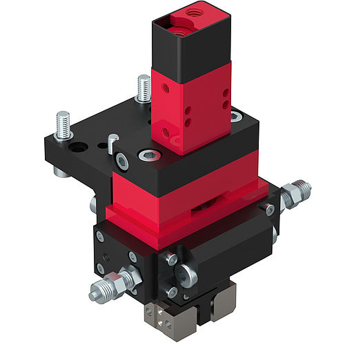 Garra de preensão pneumática - GM, RM series - Afag - angular / de 2 dedos / rotativa