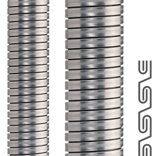 Espaguete tubo espiral - FLEXAGRAFF-VA - flexa - para cabos / de cabos elétricos / em aço