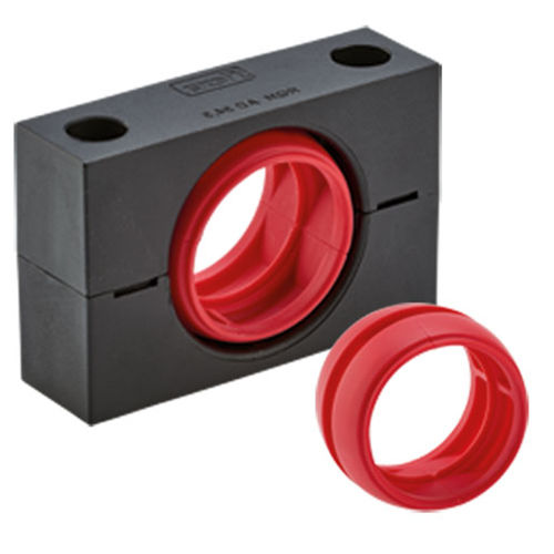 Abraçadeira para mangueira tipo ponte - RQMR-MOVE - flexa - em material plástico / para duto de ar