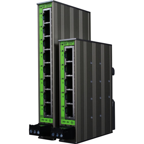 Switch de rede não gerenciável - NITE-RS series - TERZ Industrial Electronics GmbH - 8 portas / 5 portas / ProfiNet