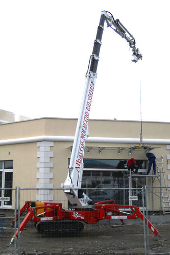 Miniguindaste de esteiras - TSJ 35 - Palazzani industrie S.p.A. - telescópico / para obras