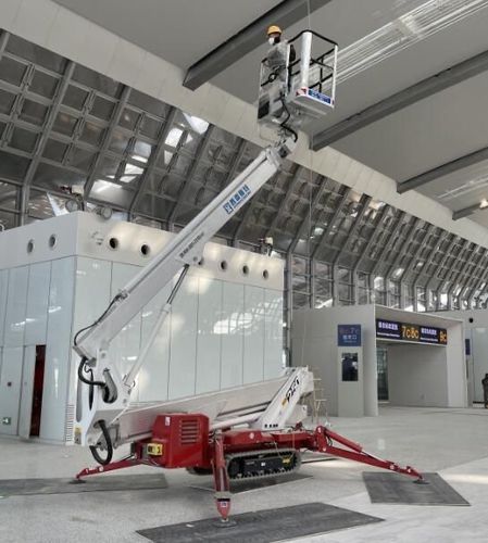 Plataforma elevatória articulada de esteiras - TZX 250 - Palazzani industrie S.p.A. - a diesel / elétrica / híbrida