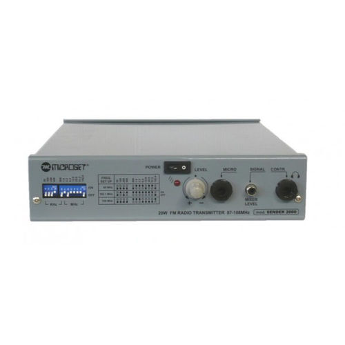 Transmissor de rádio de radiocomunicação - SENDER 2000 - Microset - de satélite
