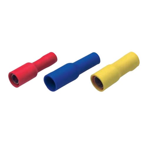 Terminal sem solda fêmea - 0113 series - Druseidt - tipo pino / tubular / com isolação PVC