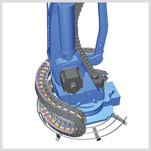 Esteira porta-cabos circular - HX3553  - CPS - Cable Protection Systems