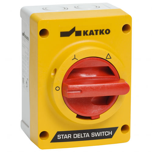 Interruptor estrela-triângulo - TKM 316TK YR M2 3XM25P - KATKO - de cames / tripolar / IEC