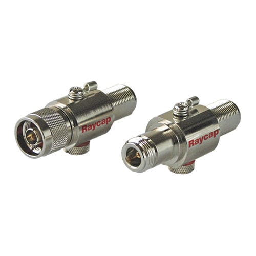 Dispositivo de proteção contra surtos para cabo coaxial RF - RayDat CP N-6G - Raycap - de alta frequência / coaxial com terminação BNC / em linha
