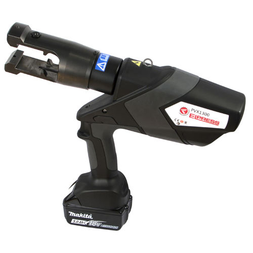 Ferramenta de crimpagem eletro-hidráulica - V1300 - Elpress - para terminal de cabos / com bateria