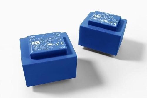Transformador de potência - VC series - Block Transformatoren-Elektronik - encapsulado / monofásico / para circuitos impressos