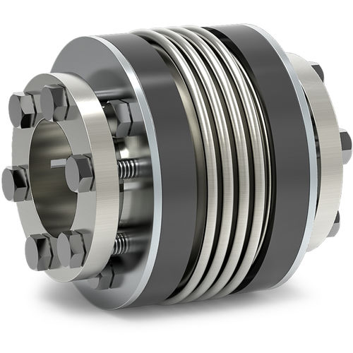 Acoplamento flexível - BK3 series - R+W Italia S.r.l - de fole / compacto / com medição de torque